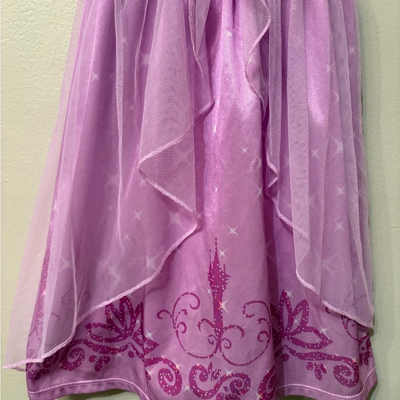 Disney Princess Rapunzel Nightgown | Tangled Purple Long Night Dress (2T) - Picture 2 of 6